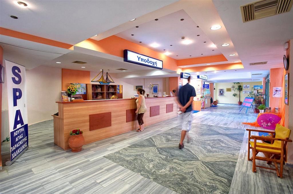 Xenios Loutra Village Beach Hotel Agia Paraskevi  Exterior foto